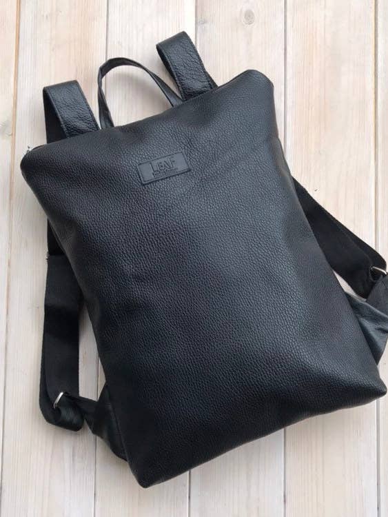 Leather Backpack, Women Backpack Purse, Leather Rucksack for wholesale by LeaF