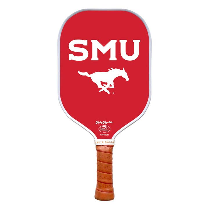 SMU Mustangs Red Stacked SMU Mark (B2B) for wholesale by Rally Republic