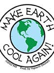 Make Earth Cool Again Eco klistermærkepakke for engroshandel hos Yujean