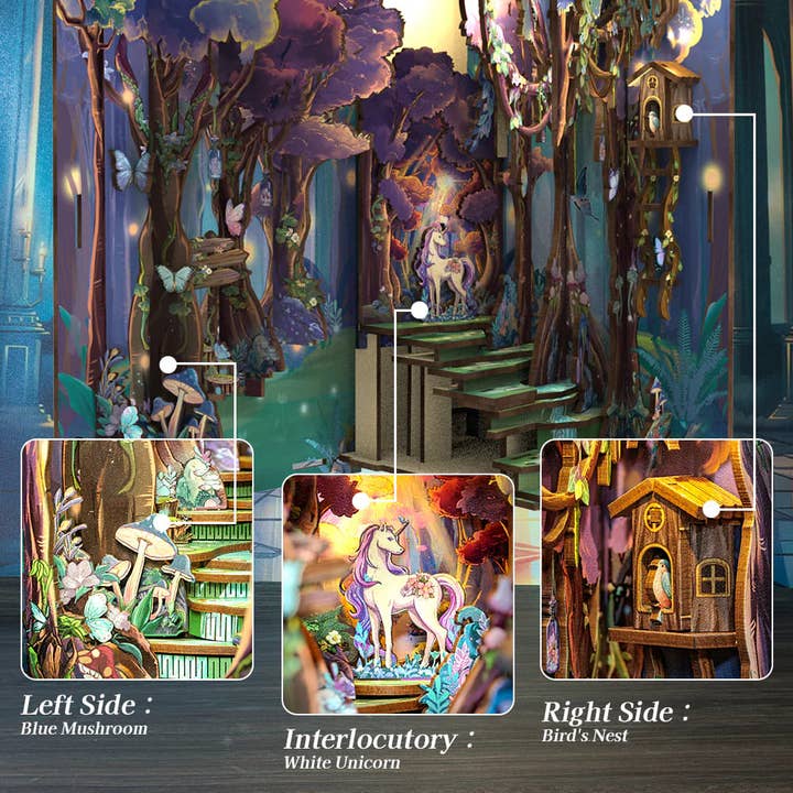 VCL CORP - Wholesale DIY Craft Kit - La Grâce de la Forêt - Coin de Lecture CUTEBEE6