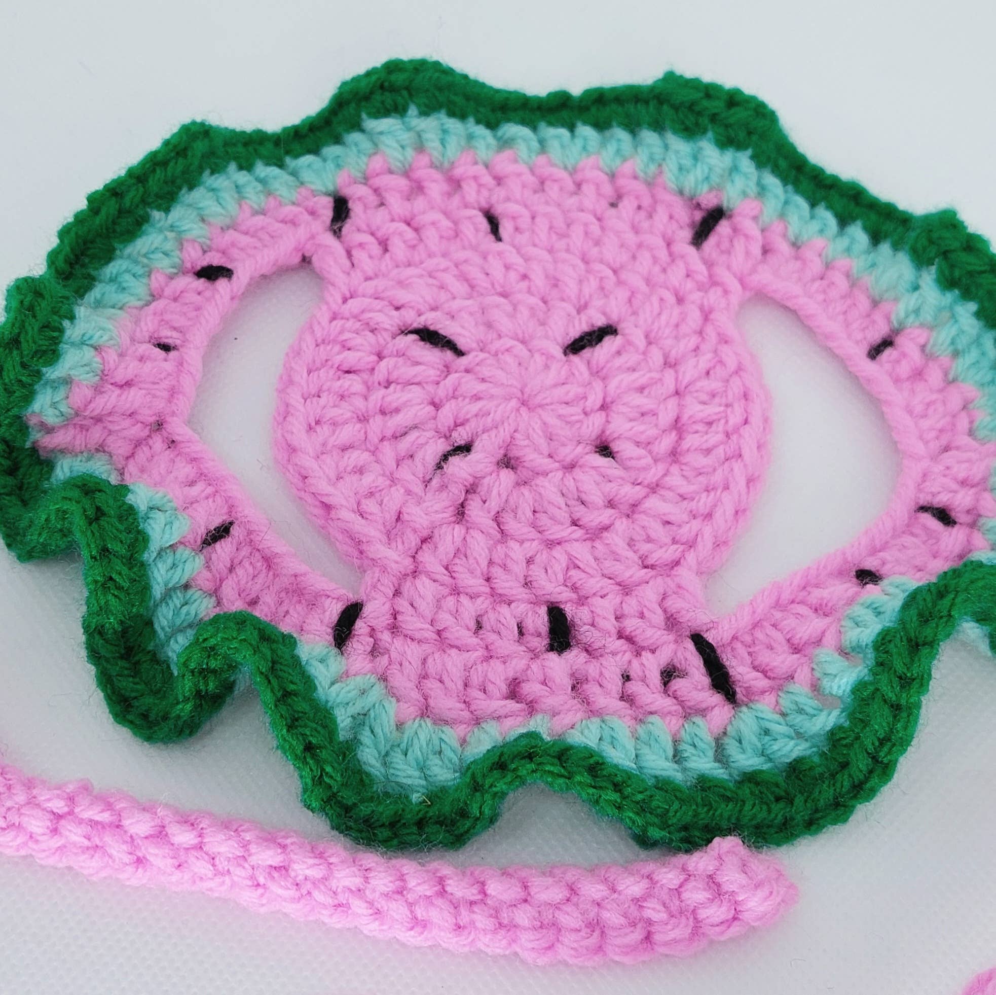 Glitter Ghost Clothing and Accessories - Wholesale Pet Hat - Dog - Crochet Watermelon Hat - Cat Bonnet - Pet Hat9