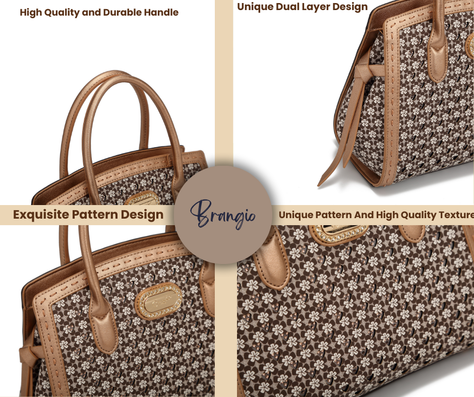 Brangio (Italy) Company Inc. - Wholesale Top Handle Bag - Women's - Brangio Italy Classic Charm Handbag7