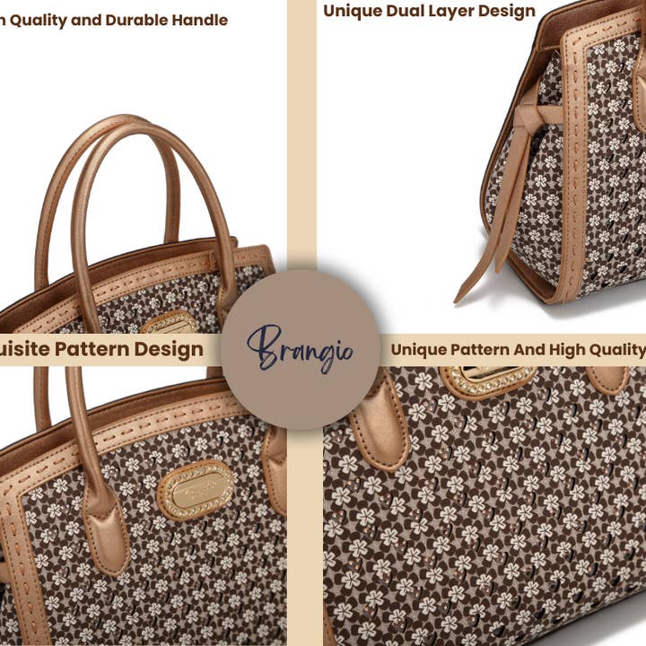 Brangio (Italy) Company Inc. - Venta al por mayor Bolso con asas - Mujer - Bolso de Mano Clásico Charm Brangio Italia9