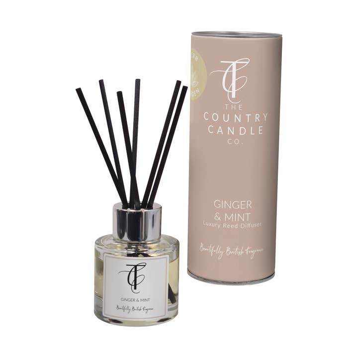 Urtehave-Ingefær & Mynte 50 ml Duftspreder med Pinde for engroshandel hos The Country Candle Co.