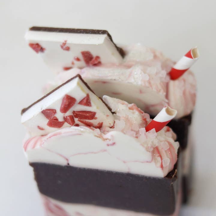 Sudsy Soap Works LLC - Wholesale Bar Soap - Peppermint Bark Soap2