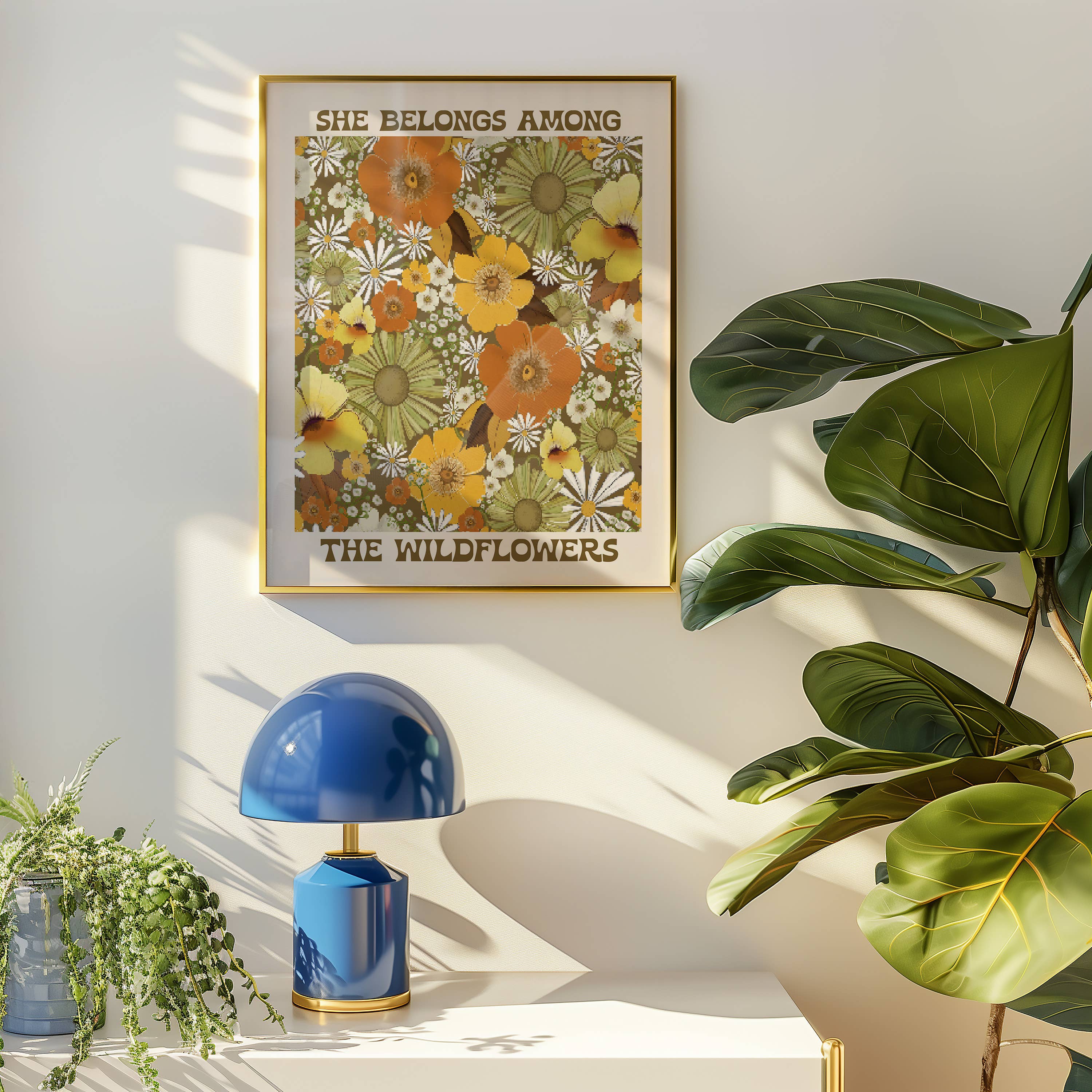 GiGi Thomas Designs - Wholesale Art Print - She Belongs Among the Wildflowers Print3