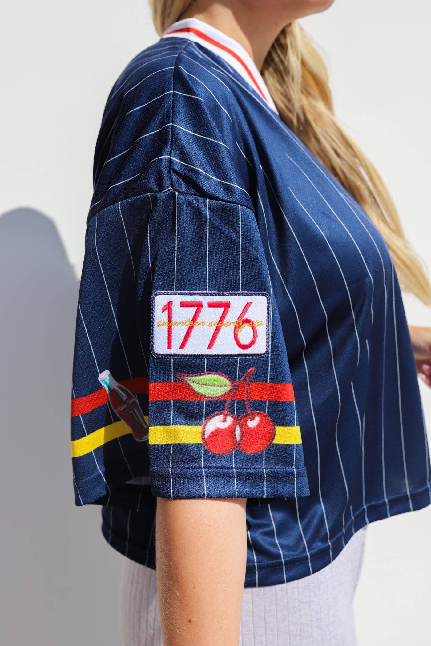 KAXI - Wholesale T-Shirt - Women's - AMERICA'S SWEETHEART JERSEY (2 COLORS)1