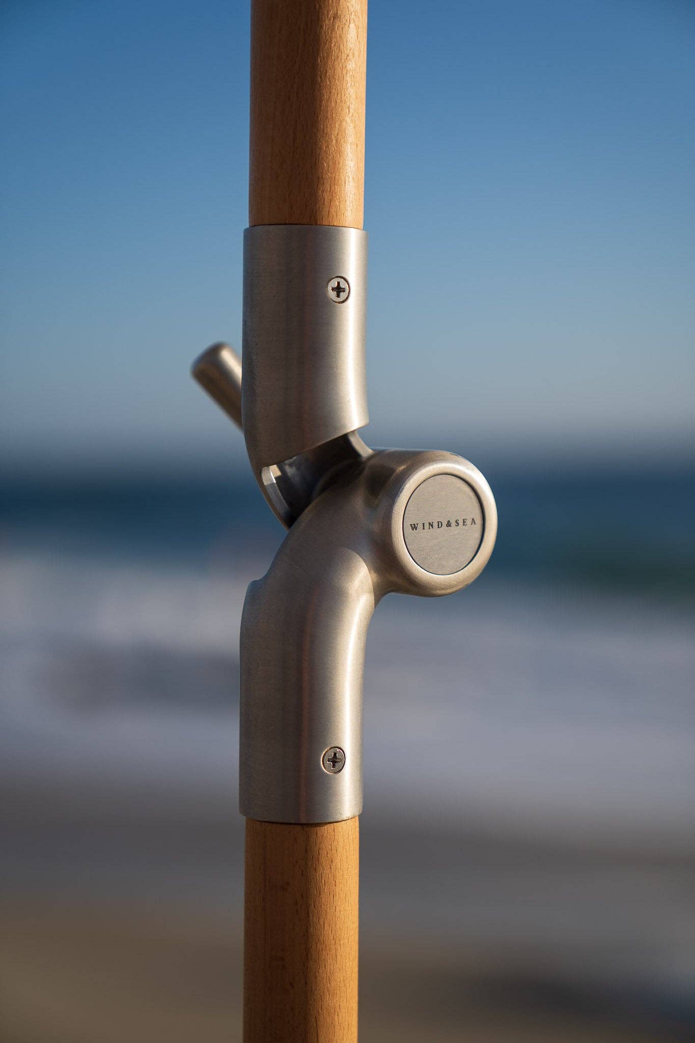 Wind & Sea - Vente Parasol de plage - Parasol vintage Dune avec franges à pampilles pour patio et plage2