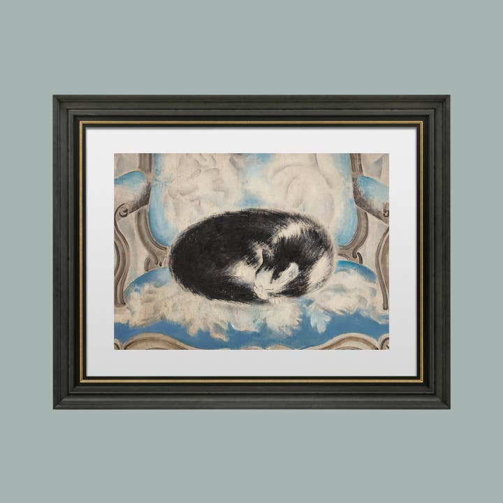 Sea to Skye - Wholesale Art Print - Cat Nap Antique Art Print5