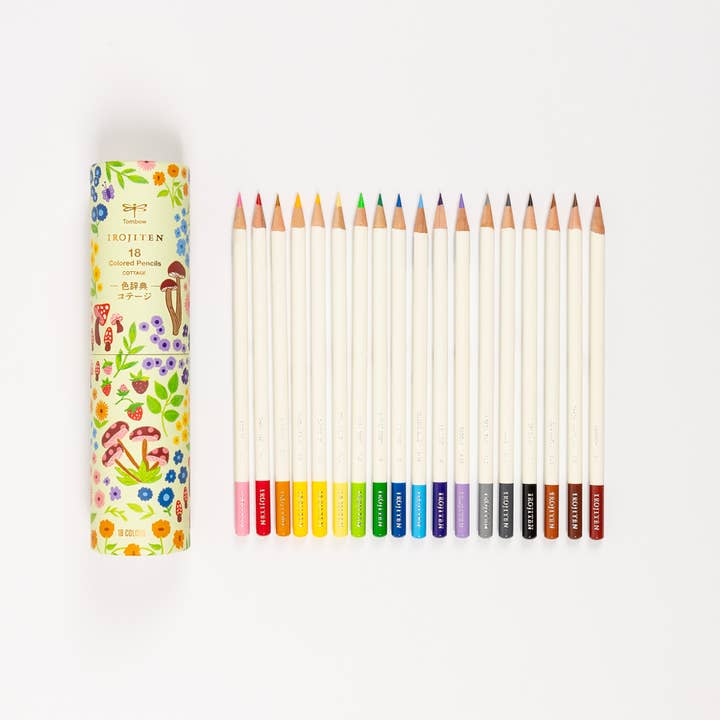 Tombow - Wholesale Colored Pencil - Irojiten Desk Cup, Cottage