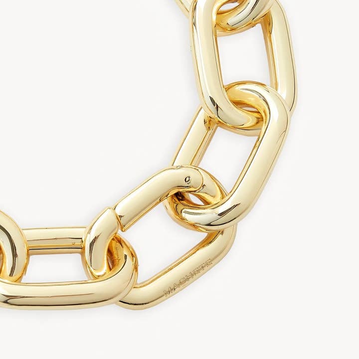 MACHETE - Wholesale Link & Chain Bracelet - Interchangeable Link Bracelet in 14k Gold