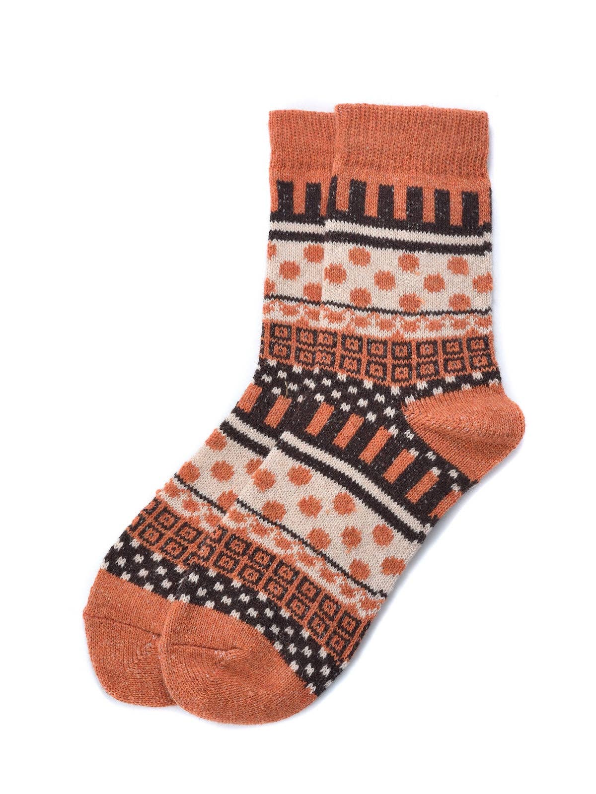Funkyrel® Atzbranding Limited - Wholesale Socks - Women's - Rufia - 5 Pairs Bohemian Wool-Blend Socks Set9