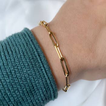 Wholesale Dainty Gold Bracelets - Waterproof Chain Bracelets for