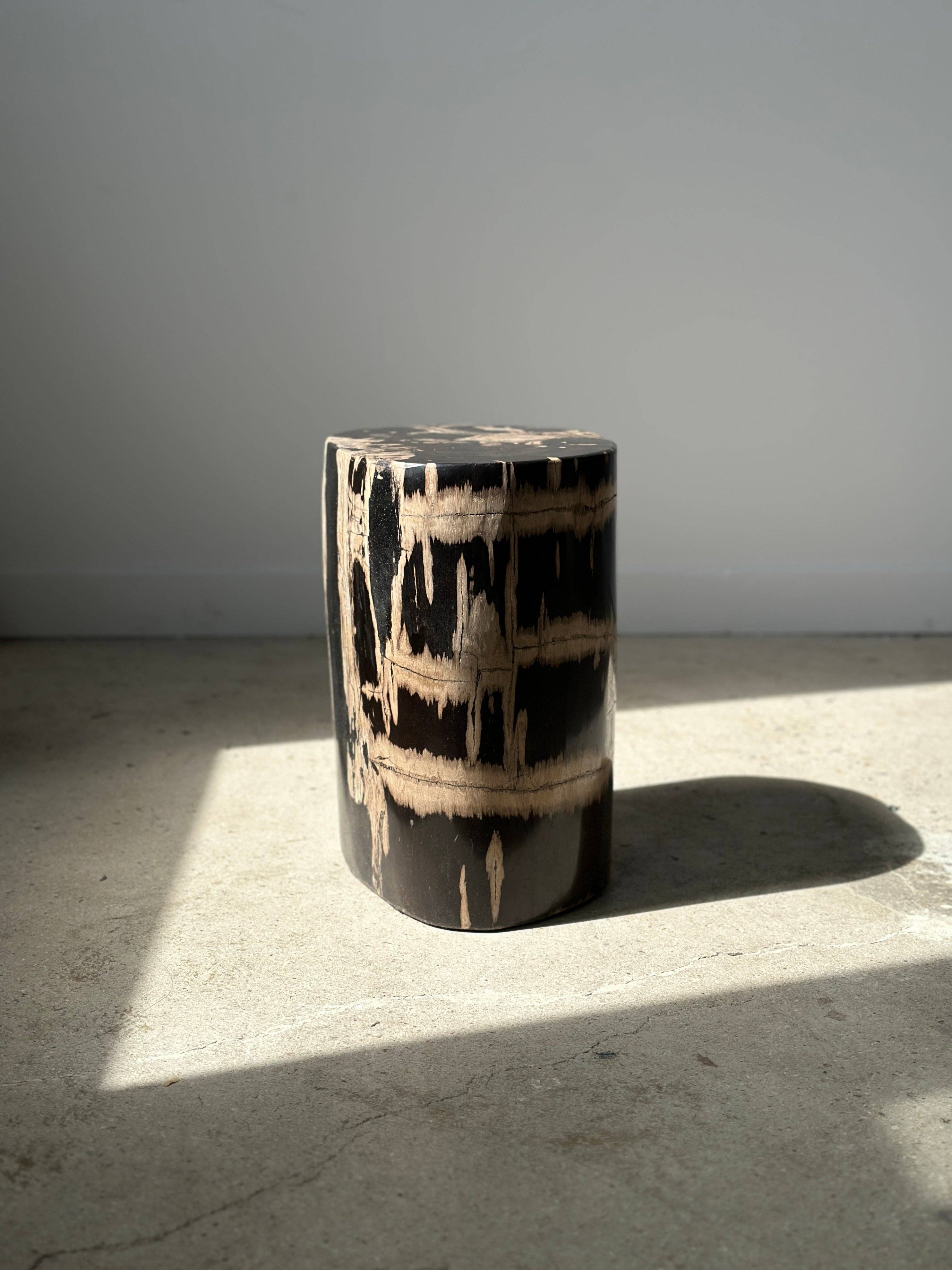 Office Objets - Vente Tables d'appoint - Table d'appoint en bois pétrifié19