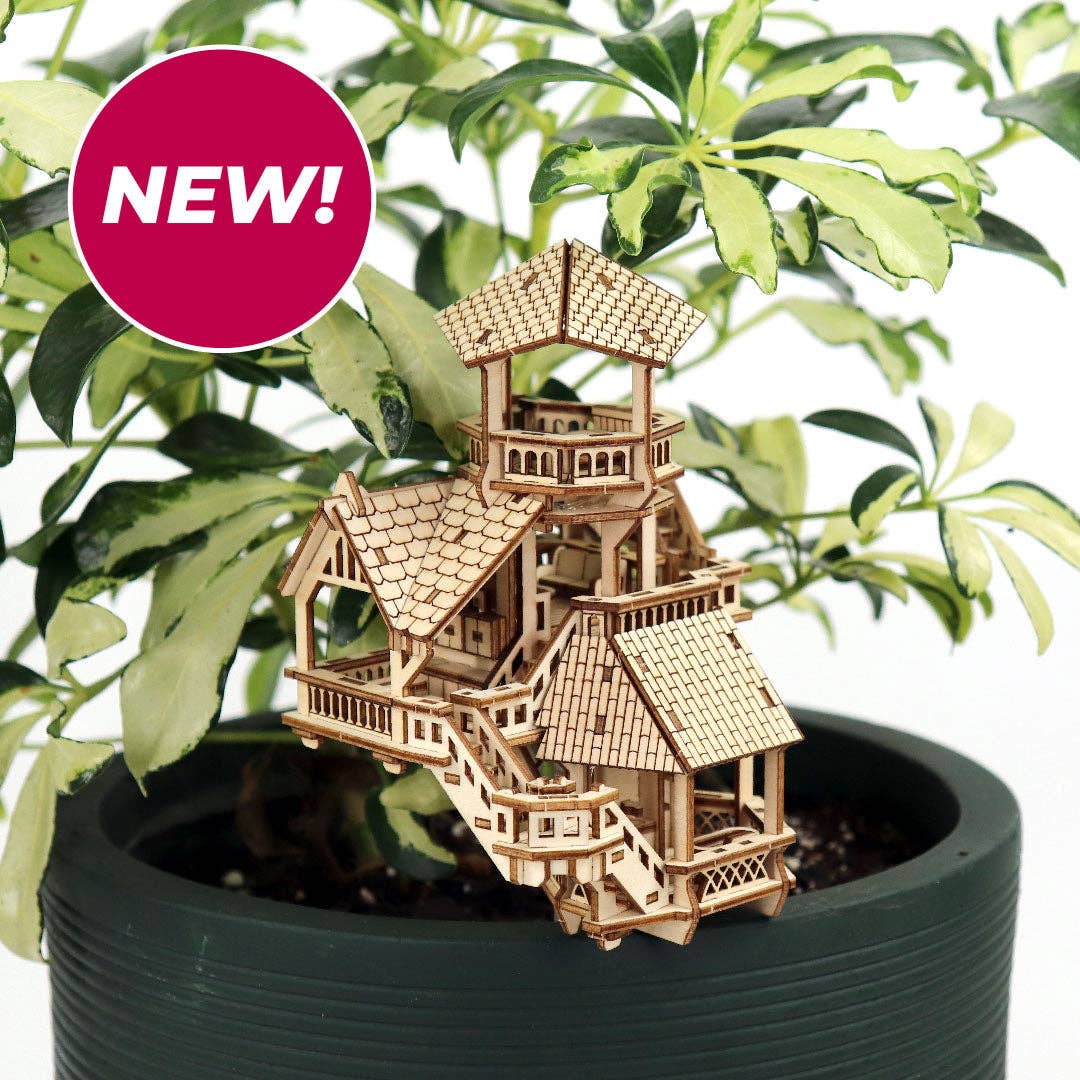 Tiny Treehouses - Wholesale DIY Craft Kit - Forest Cottage - 5 Multipack1