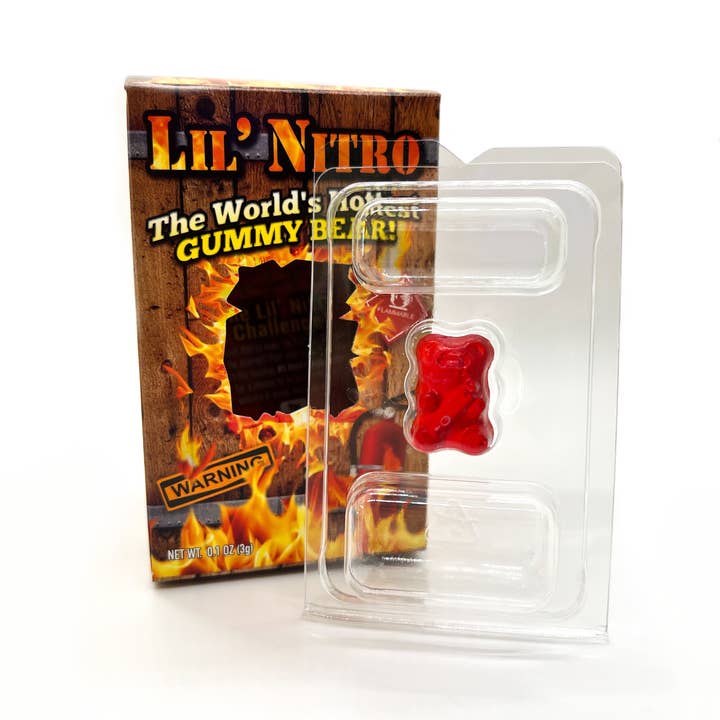 Mikey V's Foods - Vente Bonbons gélifiés - Lil'Nitro, l'ourson en gélatine le plus sexy du monde1