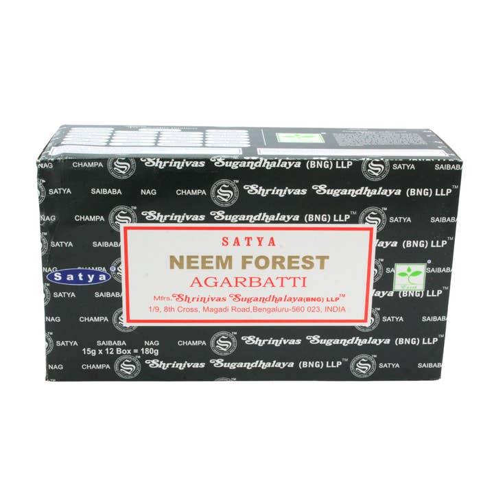 Green Tree - Wholesale Incense - Satya Neem Forest Incense Sticks1
