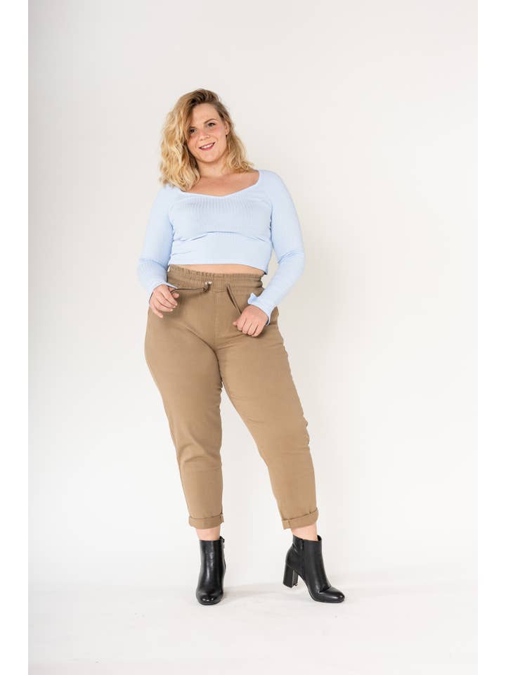 Nina Carter - Wholesale Lounge Sweatpants/Joggers - Women's - Pantajogg curve plus size comfortable Nina Carter P518 41