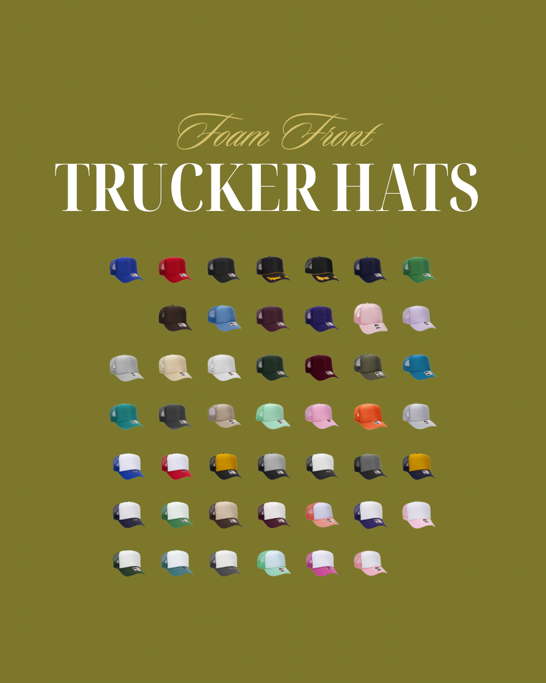 Electric label - Wholesale Trucker Hat - Unisex - Custom Embroidered Hats2