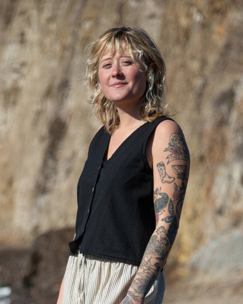 Zig Zag Asian Collection - Wholesale Shirt - Women's - Button Down Kurta Vest Top1