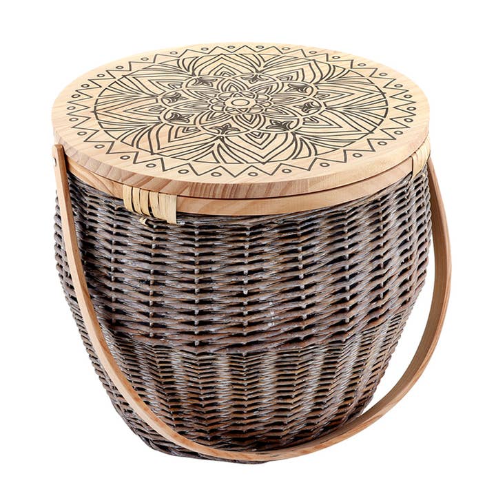 Santa Barbara Design Studio by Creative Brands - Wholesale Picnic Basket - Picnic Basket - Patterned2