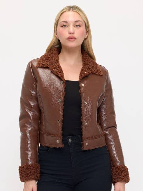 CLALJ0037 : Sherpa Shine Moto pour la vente par Coalition Apparel Inc