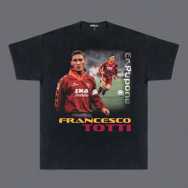 Camiseta Francesco Totti por atacado de Zufällig