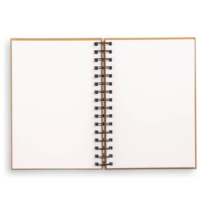 Hachette Book Group - Wholesale Sketchbook/Sketchpad - Small Sketchbook 5.5 x 8"- Spiral Hardcover (Kraft)2