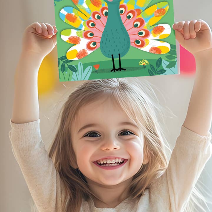 Créa Lign' - Wholesale Finger Paint - Finger Painting “Colorful Animals”3