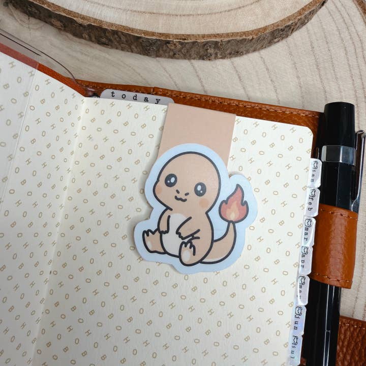 CHARMANDER - MAGNETIC BOOKMARK - POKEMON LIMITED EDITION for wholesale by AubrielBoutique