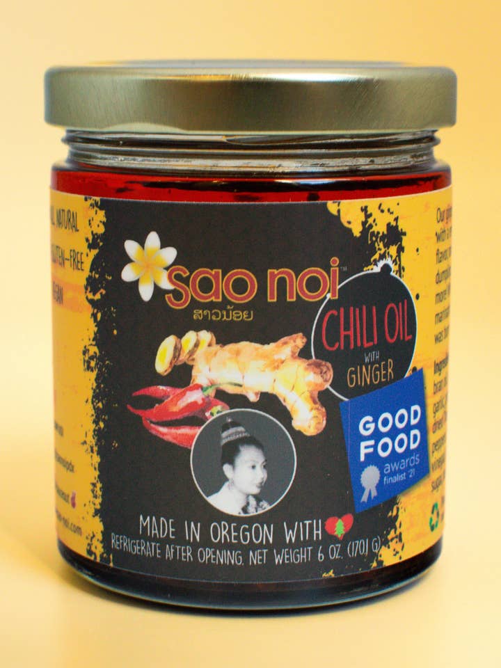 Ginger Chilli Oil for wholesale by Sao Noi