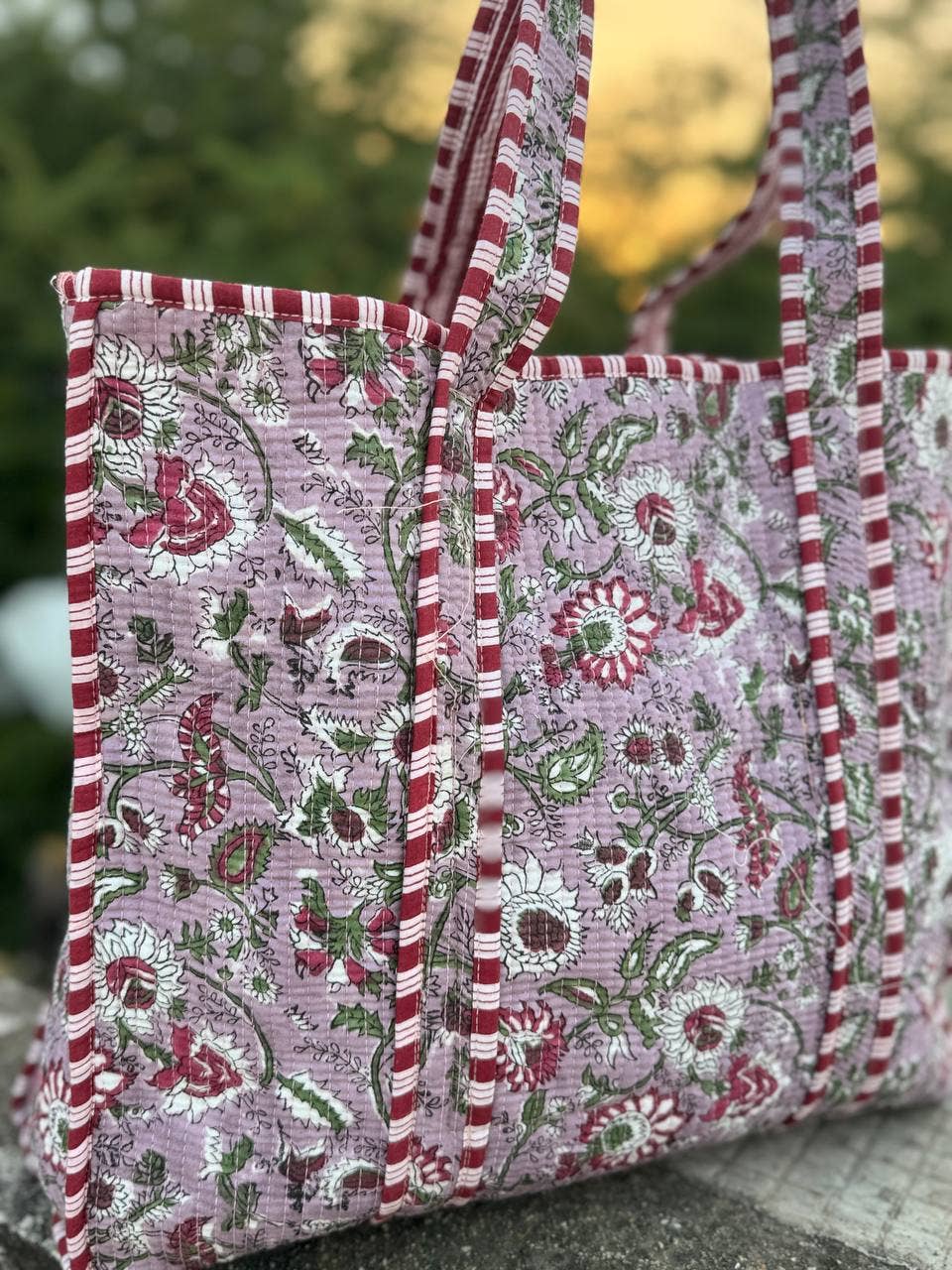 GYPSY STUDIO - Vente Sac porté épaule – femme - Sac matelassé vintage en coton Sac à bandoulière matelassé1