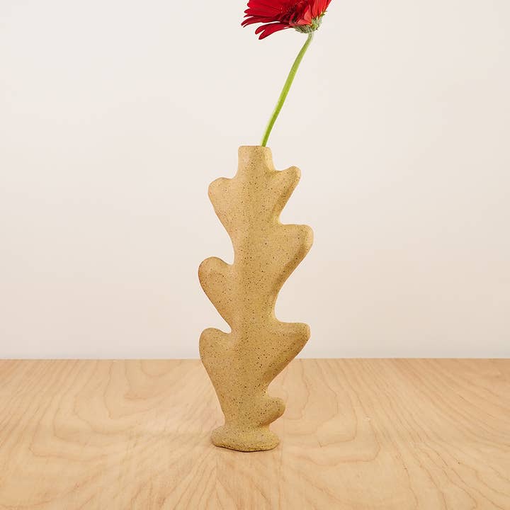 Nani Goods - Wholesale Vase - RicRac Bud Vase, Medium (Sand)1