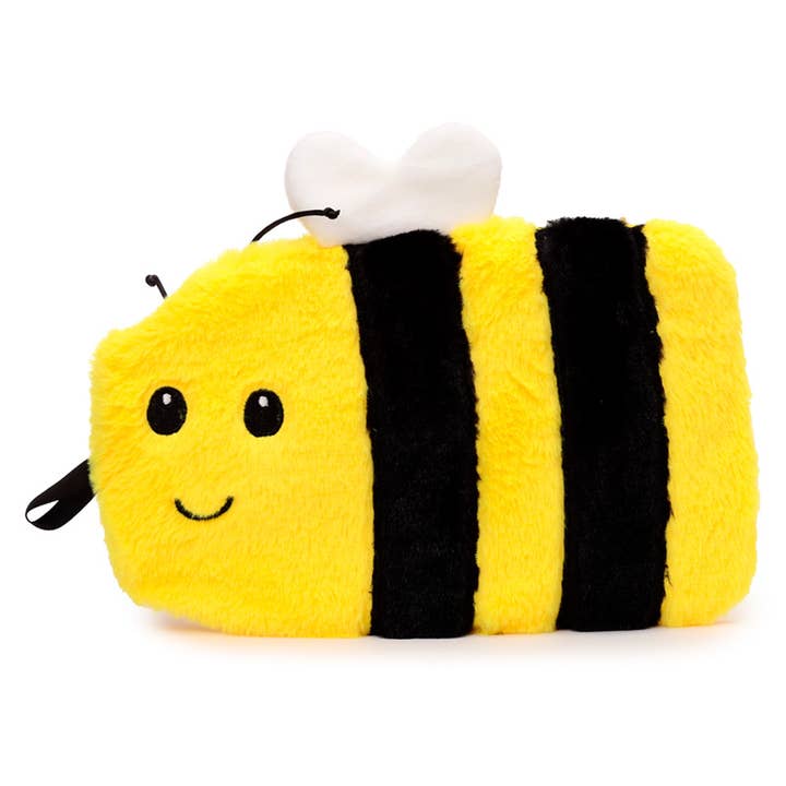 Bumble Bee warmwaterkruik van 1 liter met pluche hoes voor wholesale door Puckator EU