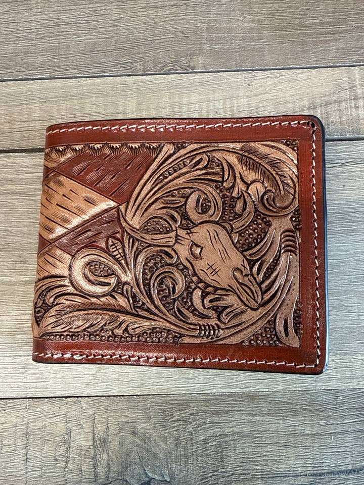 Portefeuille pour homme pour la vente par The Runnin Iron