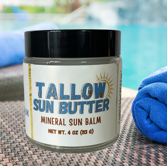 Blue Balsam Apothecary - Wholesale Sunscreen - Whipped Tallow Sun Butter l Sunscreen with Non Nano Zinc1