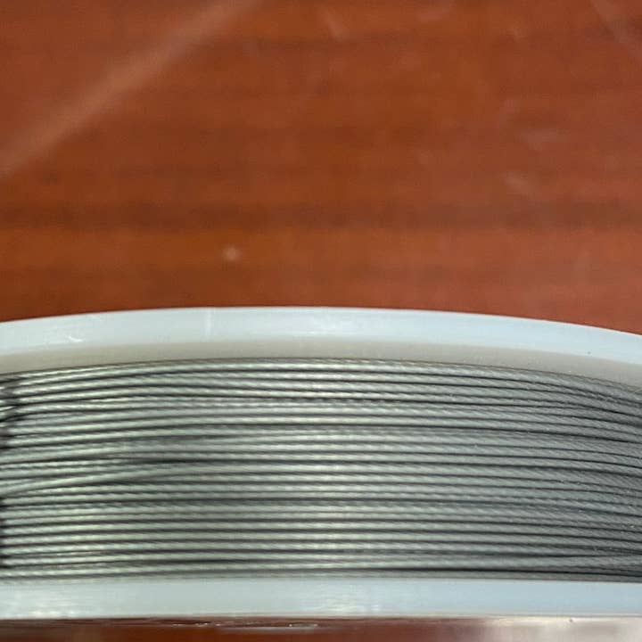 The Bead District - Wholesale Craft supplies - Soft Flex Beading Wire (Satin Silver)4