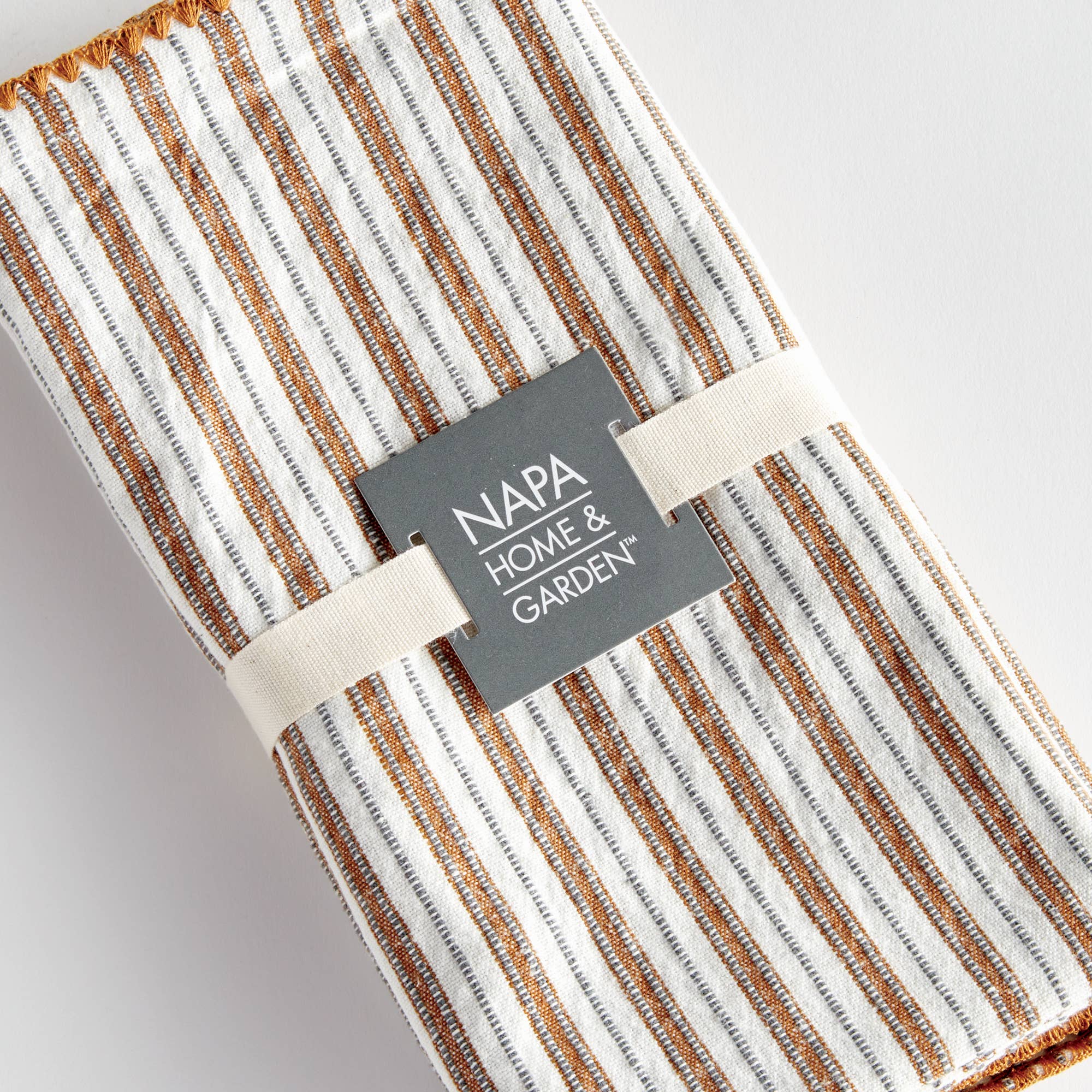 Ochre Sutton Dinner Napkins for wholesale on Faire1