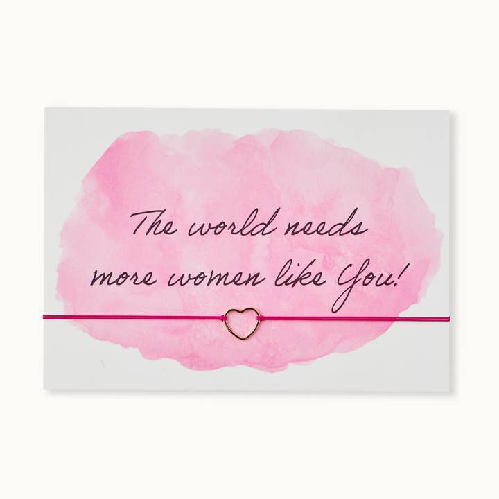Bracelet-Card: Women like You for wholesale by by Vivi.
