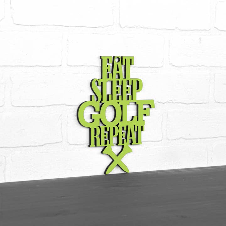 Eat Sleep Golf Repeat for wholesale by Spunky Fluff