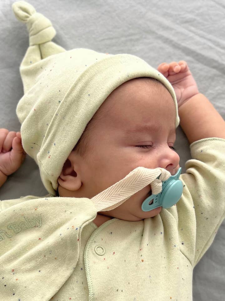 GORRO ANUDADO ORGÁNICO ALOE for wholesale by North Baby