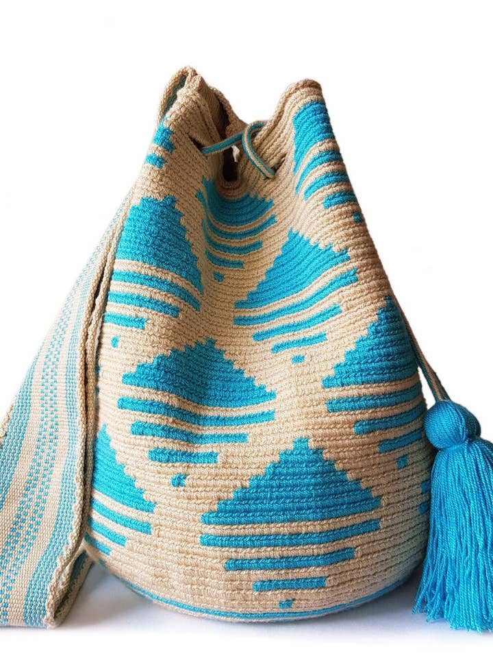 The Wave Handmade Wayuu Women's Tote Bag for wholesale by Ciela Handmade