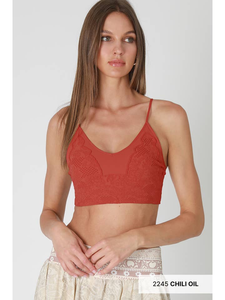 NIKIBIKI - Wholesale Bralette - Women's - NS7770 - Lace Embroidered Bralette11