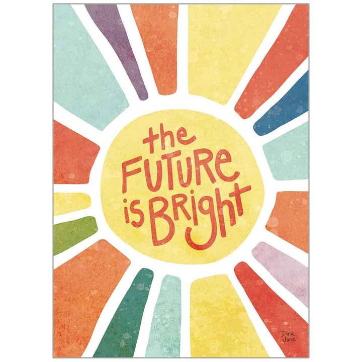 De toekomst is rooskleurig - Afstudeerkaart voor wholesale door Legacy