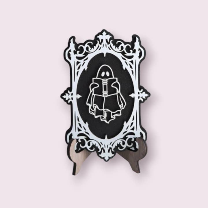 Letrero de Estantería de la Colección Espeluznante Edición 2024 de Ghostie para Leer para venta al por mayor de Quill & Cauldron