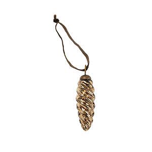 Indaba Trading - Wholesale Ornament - Icicle Ornament S, Smoke