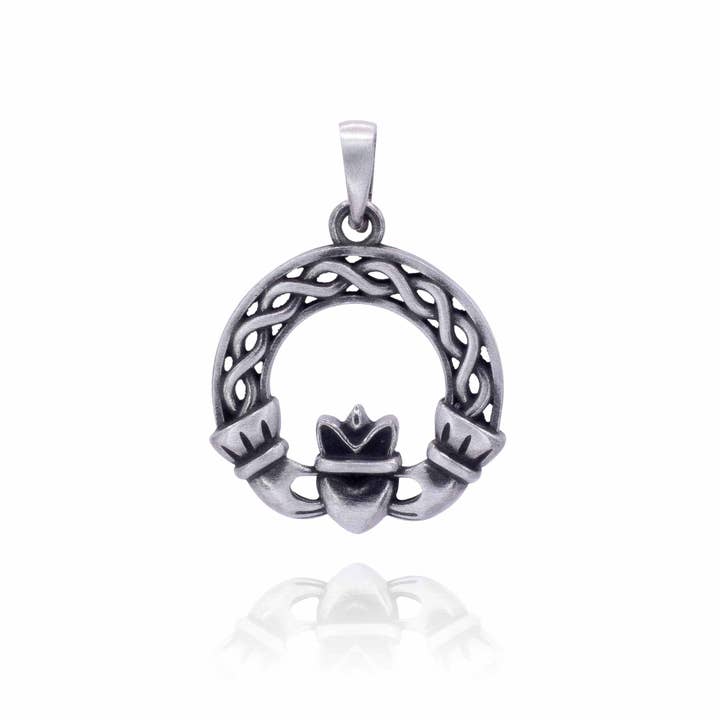 Nirvana - Wholesale Individuele bedel/hanger - Keltische hanger - Claddagh Heart