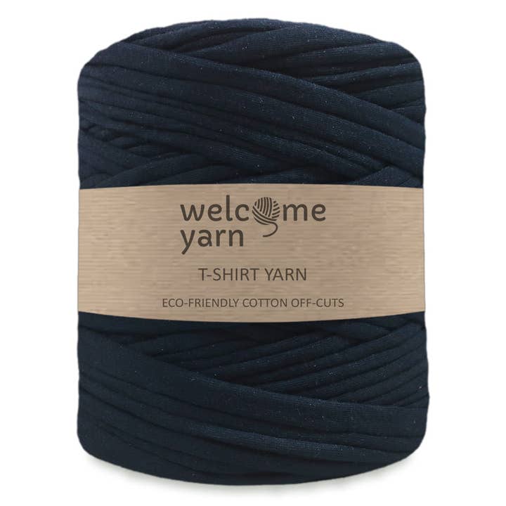 WelcomeYarn - Wholesale Yarn - T-shirt Yarn Midnight Blue