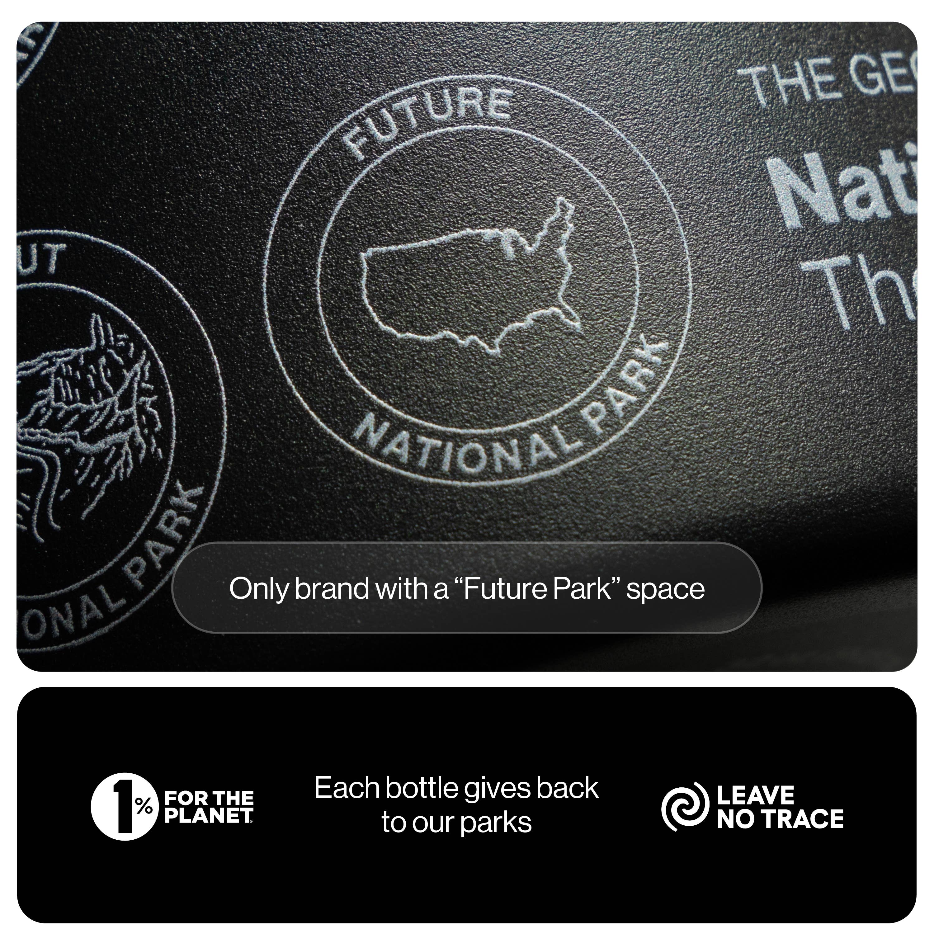 THE GEOPROJECT - Wholesale Water Bottle - National Parks Insulated Sticker Bottle 32oz7