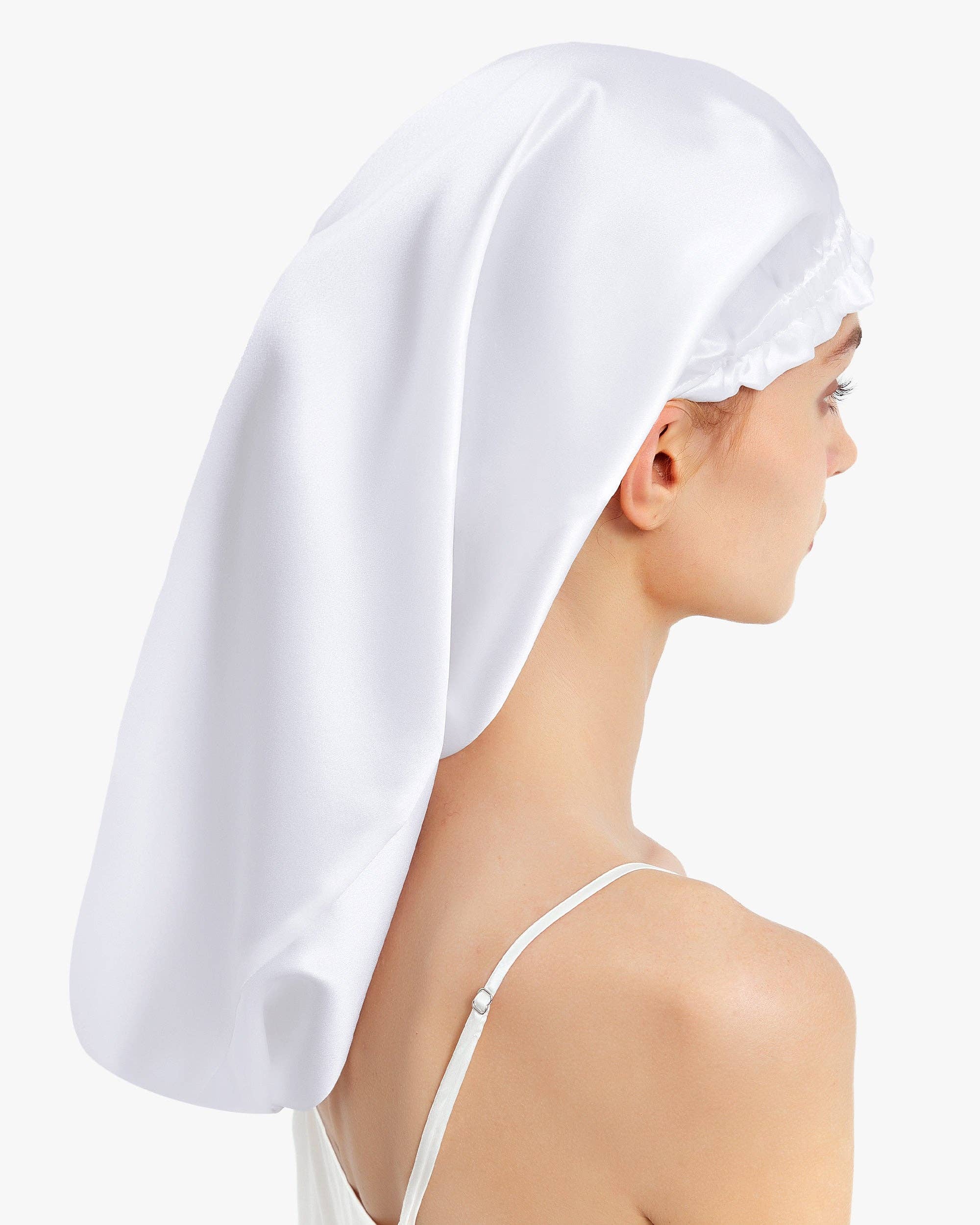 MommeSilk - Wholesale Sleep Cap / Bonnet - Women's - 22 MM - Pure Long Silk Hair Bonnet22